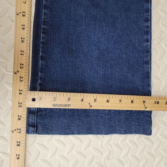 Kate Spade Jeans Womens 29 Wide Leg Cropped High Rise Spade Zipper Pulls Boho - Picture 11 of 11